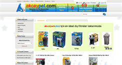 Desktop Screenshot of akcaypet.com